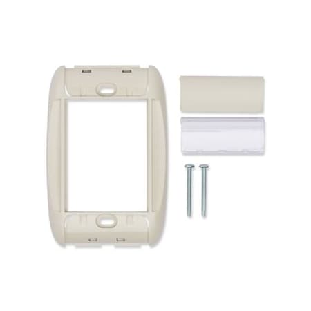 Belden MEDIAFLEX FACEPLATE UNLOADED, 1-GANG ACCEPTS TOTAL OF 6U OF AX101746